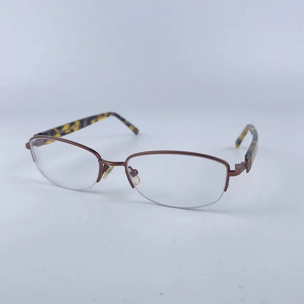 London‎ Fog LF407 02 Women Eyeglasses Frame Multi Tortoise Half Rim 53-17-140 mm